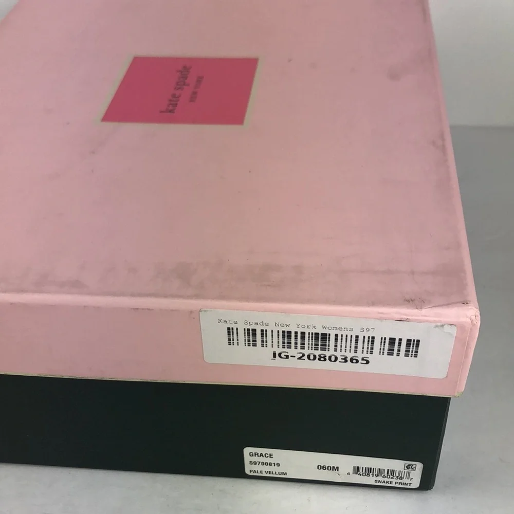 NEW Kate Spade Grace Chic Platform Stiletto Heels Sandals 6